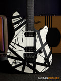 EVH Wolfgang Special Striped, Ebony Fretboard - White w/ Black Stripes (5107702317)