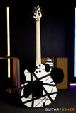 EVH Wolfgang Special Striped, Ebony Fretboard - White w/ Black Stripes (5107702317)