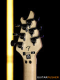 EVH Wolfgang Special Striped, Ebony Fretboard - White w/ Black Stripes (5107702317)