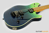 Wolfgang EVH WG Standard Quilt Maple Top, Baked Maple Fretboard - Tahiti Night