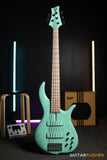FBASS BN5 5-String Bass (Transparent Seafoam Green Gloss) - Ash Body, Birdseye Maple Fingerboard