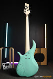 FBASS BN5 5-String Bass (Transparent Seafoam Green Gloss) - Ash Body, Birdseye Maple Fingerboard