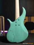 FBASS BN5 5-String Bass (Transparent Seafoam Green Gloss) - Ash Body, Birdseye Maple Fingerboard