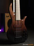 FBASS BN5 5-String Bass (Brown Fade Gloss) - Ash Body, Maple Fingerboard