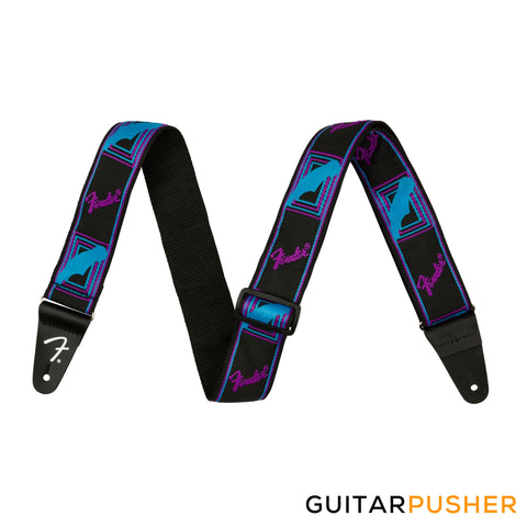 Fender Neon Monogrammed Guitar Strap – GuitarPusher