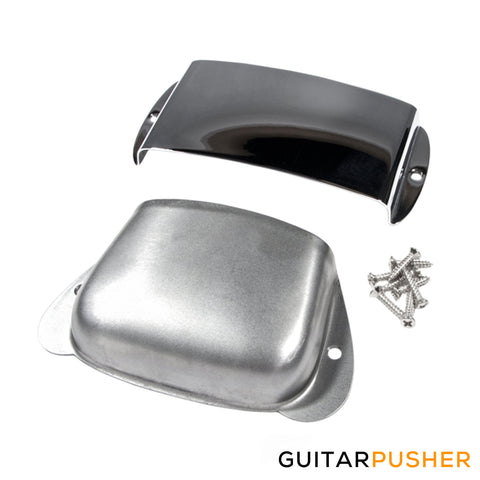 Fender Pure Vintage Ashtray Bridge Cover For Precision Bass (Chrome) 099-2087-000