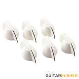 Fender Chicken Head Knob Set for Amplifiers (6 pcs)