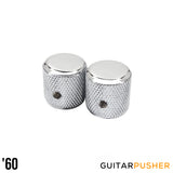 Fender Telecaster Dome Knob Set (2 pcs.) - Chrome