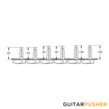 Fender American Vintage Tuners / Machine Head Nickel 6-inline