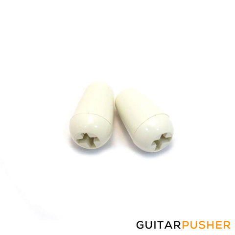 Fender Strat Switch Tip (Parchment White) - Set of 2 (005-6253-049)