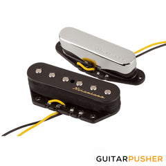 Fender Hot Noiseless Tele Pickup Set - Nickel/Black 099-2116-000