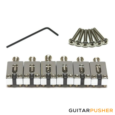 Graphtech String Saver Classics Strat & Tele Style 2 3/16 in. Chrome (6 Pcs) PG-8000-FC