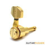 Graphtech RATIO Electric Locking 3+3 Contemporary Gold 2 Pin PRL-8311-G0