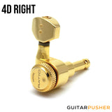 Graphtech RATIO SINGLE Electric Locking Tuner Contemporary Mini Gold 2 Pin PRL-8721