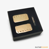 Godwound Ancient 59 Vintage Guitar Humbucker Pickup Set - 50mm Standard Spacing (Covered Gold)