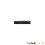 Hosco HSBK-NG1 Shaped / Slotted Black Bone Nut for Electric Guitars (Gibson Type)