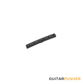 Hosco HSBK-NS1/9.5 Shaped / Slotted Black Bone Nut for Electric Guitars (Fender Type)