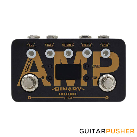 guitar pedal simulator Hotone BAP-1 Binary Amp CDCM Amplifier Simulator Effect Pedal – GuitarPusher
