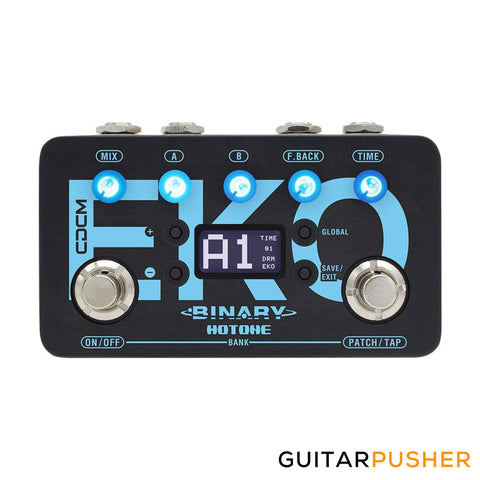 hotone djent pedal Hotone BDL-1 Binary Eko CDCM Delay Effect Pedal – GuitarPusher