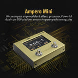 Hotone MP-50MT Ampero MINI Amp Modeler & Multi-Effects Processor - Mustard