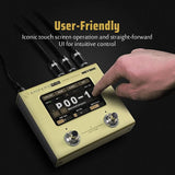 Hotone MP-50MT Ampero MINI Amp Modeler & Multi-Effects Processor - Mustard