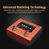 Hotone MP-50OR Ampero MINI Amp Modeler & Multi-Effects Processor - Orange