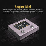 Hotone MP-50PT Ampero MINI Amp Modeler & Multi-Effects Processor - Purple Taro