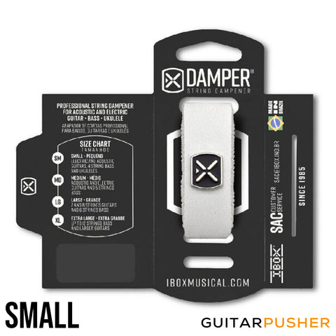 IBOX Brazil Leather & White String Dampener/Muter (1pc) White