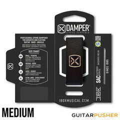 IBOX Brazil Polyester & Iron Tag String Dampener/Muter (1pc) Black