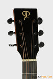 Phoebus PG-50ce v3 Solid Top Dreadnought (3rd Gen.) Acoustic-Electric Guitar - Black w/ Gig Bag