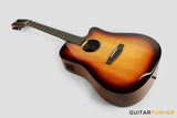 Phoebus PG-50ce v3 Solid Top Dreadnought (3rd Gen.) Acoustic-Electric Guitar - Sunburst w/ Gig Bag