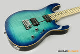 Leeky L-Series L25 HH S-Style(Flamed Maple Top/Maple Fingerboard) - Blue Burst