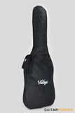Vintage Coaster Series V69 Electric Guitar w/ Kinsman 10-Watt Amplifier, Gig Bag, & Accessories - Cherry Red
