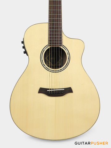 Baton Rouge X35S/FCE Solid Spruce Top Folk Cutaway Acoustic-Electric Guitar