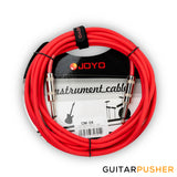 JOYO CM-04 15ft Lead 6.3mm Male to 6.3mm Male Plug Shielded Mono Instrument Cable