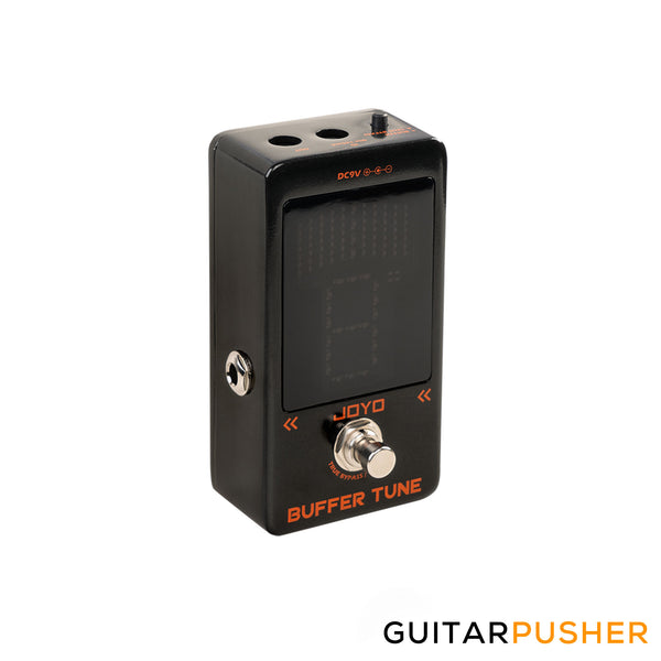 guitar tuner pedal with buffer Joyo JF-19 True Bypass Buffer & Tuner Pedal – GuitarPusher