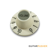 Kluson "Witch Hat" USA Knob - Antique White