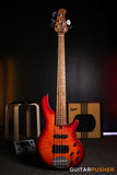 Lakland Skyline Series 55-02 Deluxe 5-String Bass (Satin Cherry Sunburst)