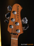 Lakland Skyline Series 55-02 Deluxe 5-String Bass (Satin Cherry Sunburst)