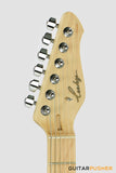 Leeky L-Series L15 HH S Style (Flamed Maple Top/Maple Fingerboard) - Black Burst