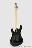 Leeky L-Series L15 HH S Style (Flamed Maple Top/Maple Fingerboard) - Black Burst