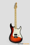 Leeky S-Series S15 S Style (Flamed Maple Top/Maple Fingerboard) - Fireburst Transblack