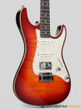 Leeky S-Series S25 Stratocaster (Flamed Maple Top/Rosewood Fingerboard) - Fireburst