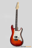 Leeky S-Series S25 Stratocaster (Flamed Maple Top/Rosewood Fingerboard) - Fireburst
