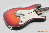 Leeky S-Series S25 Stratocaster (Flamed Maple Top/Rosewood Fingerboard) - Fireburst