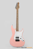 Leeky S-Series S30 Stratocaster (Roasted Maple Fingerboard) - Shell Pink