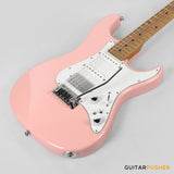 Leeky S-Series S30 Stratocaster (Roasted Maple Fingerboard) - Shell Pink