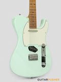 Leeky T-Series T30 T-Style (Roasted Maple Fingerboard) - Surf Green
