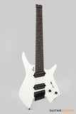 Leeky X-Series X10-7 7-String Headless Electric Guitar Basswood Body Maple Neck Rosewood Fingerboard - Pearl White