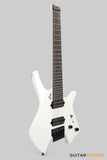 Leeky X-Series X10-7 7-String Headless Electric Guitar Basswood Body Maple Neck Rosewood Fingerboard - Pearl White